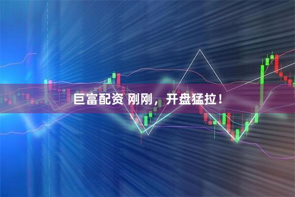 巨富配资 刚刚，开盘猛拉！